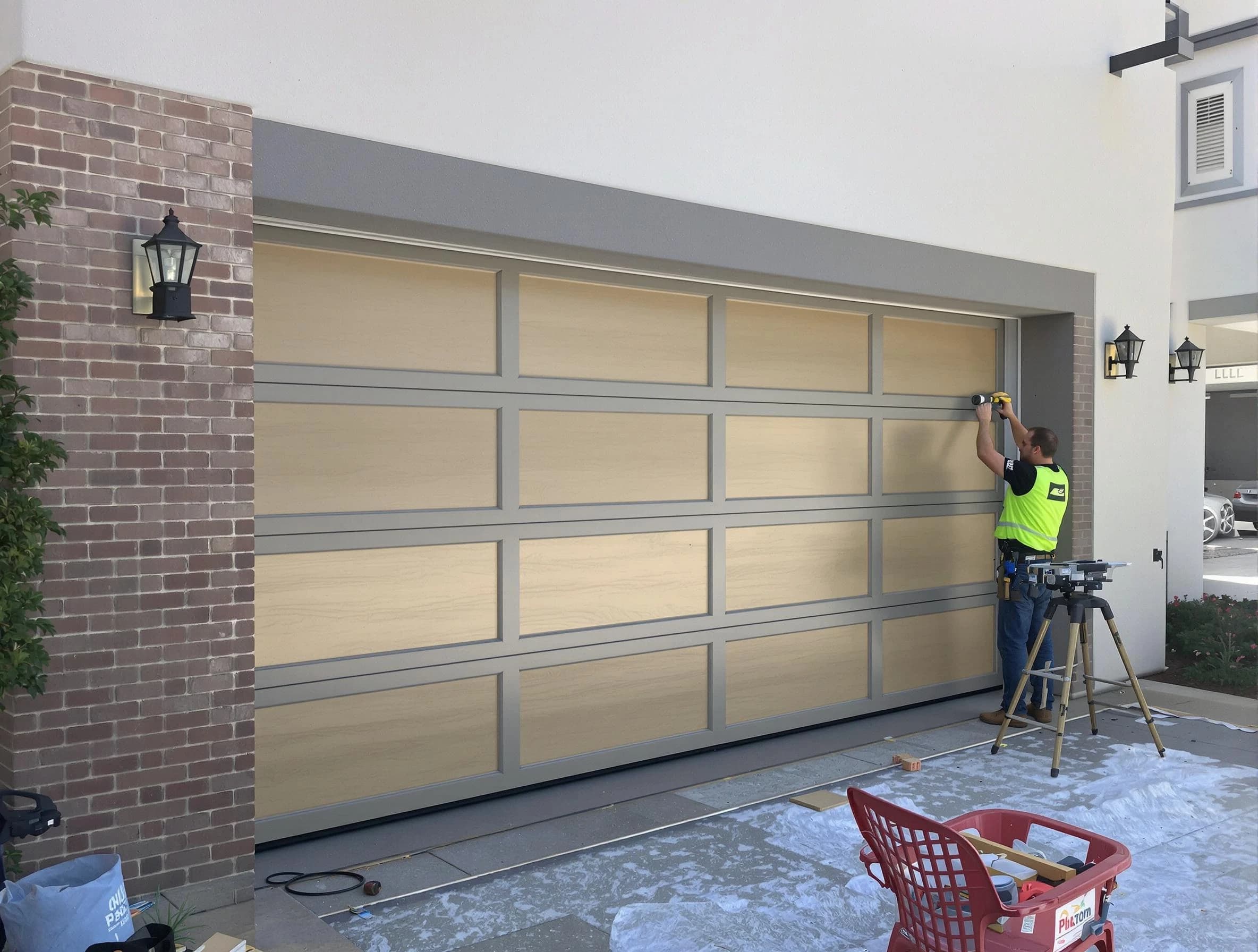 Garage door replacement service by North Andover Garage Door Repair in North Andover