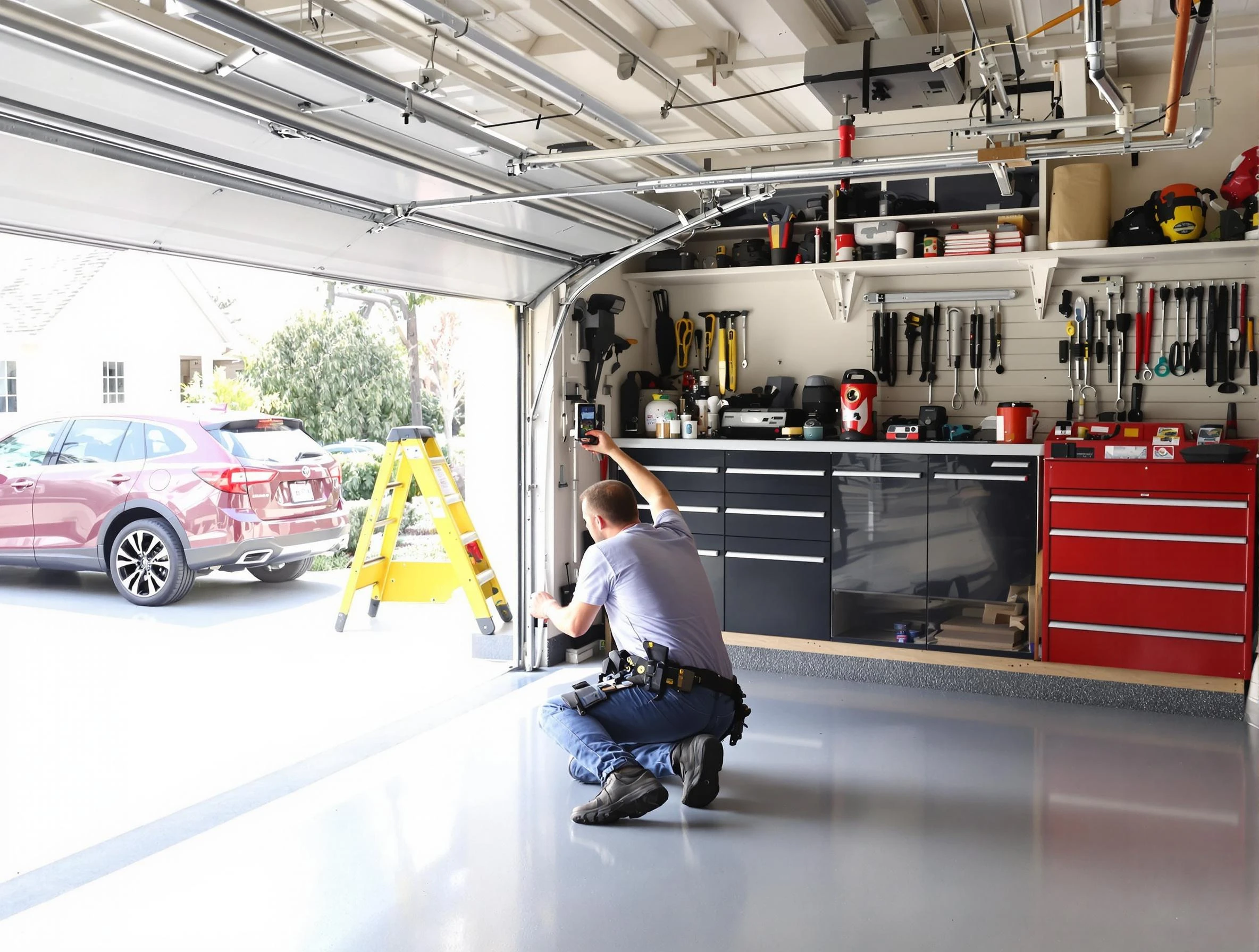 Local garage door repair service by North Andover Garage Door Repair in North Andover